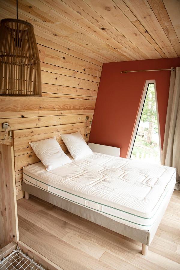Bain De Foret - Lodges Cosy & Spa Neufchâtel-Hardelot エクステリア 写真