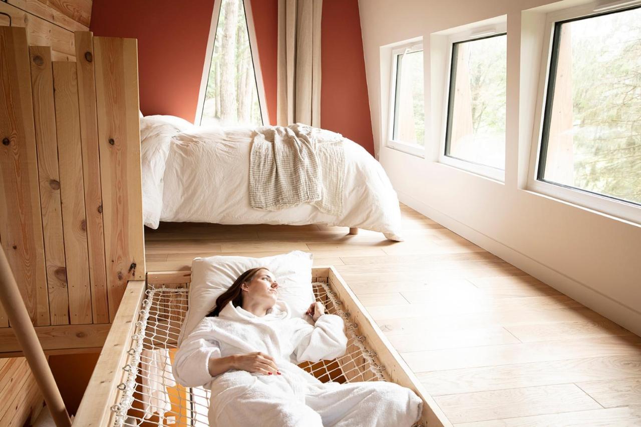 Bain De Foret - Lodges Cosy & Spa Neufchâtel-Hardelot エクステリア 写真